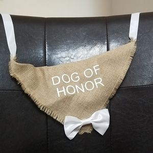 Dog of honor sash